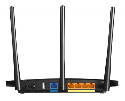 Роутер беспроводной TP-Link Archer C7 AC1750 10/100/1000BASE-TX/4G ready черный 